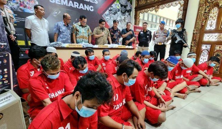 Polrestabes Semarang Tangkap Residivis Pelaku Penyalahgunaan Narkoba