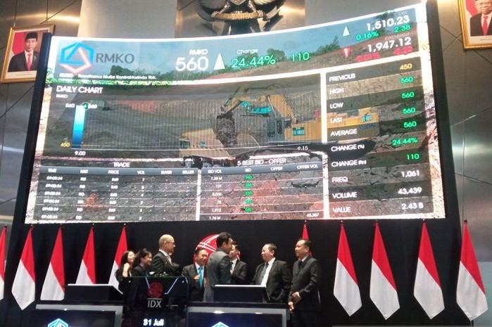 Jasa Tambang Bikin Pendapatan RMKO Meroket 114 Persen di Semester I