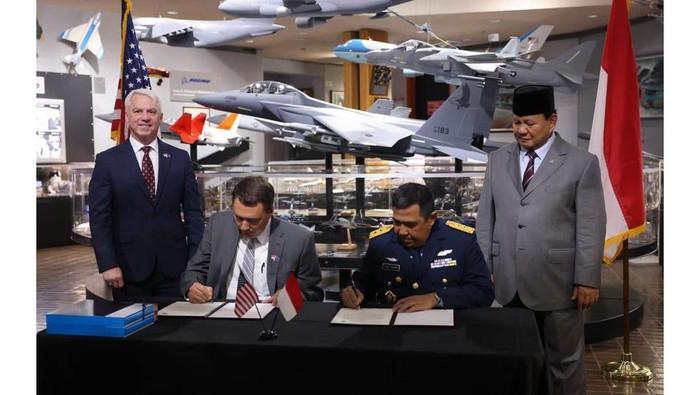 Menhan Prabowo Borong Jet Tempur F-15EX dari Boeing Company