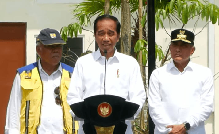 Jokowi Ungkap Pentingnya Air saat Resmikan SPAM Regional Mebidang di Binjai