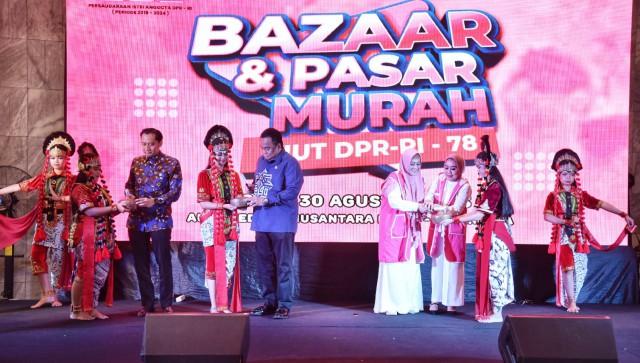 Bazaar dan Pasar Murah PIA Ramaikan HUT DPR RI ke-78