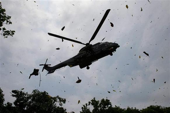 Helikopter Badan Keamaan Rusia Jatuh, 3 Orang Dilaporkan Tewas