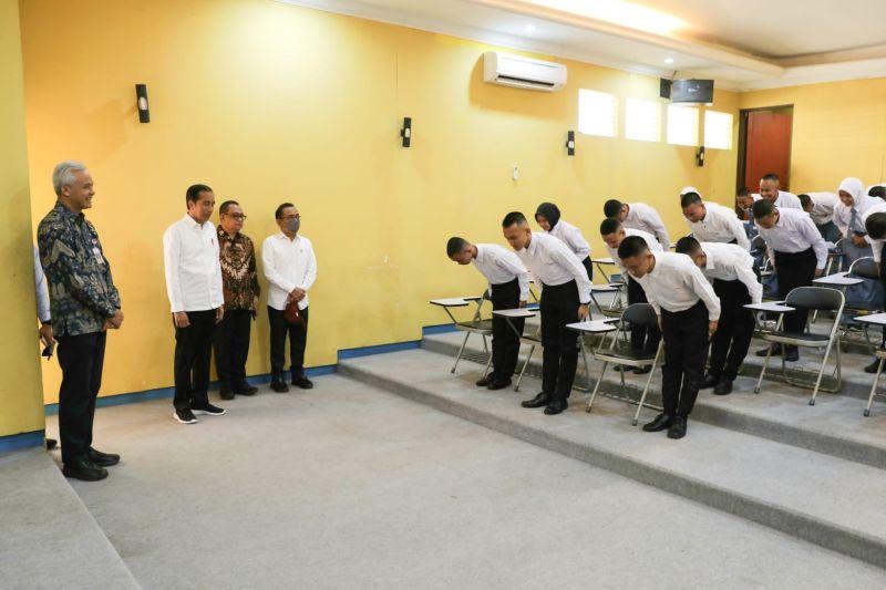 Ganjar Sebut Jokowi ingin SMKN Jateng jadi Percontohan Nasional