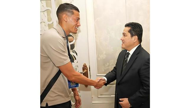 Bek Klub Venezia Ini Ketemu Erick Thohir, Segera Jadi WNI?