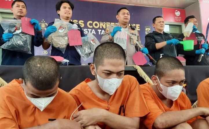 13 Pelaku Pengeroyokan dan Penyiram Air Keras di Tangerang Ditangkap!