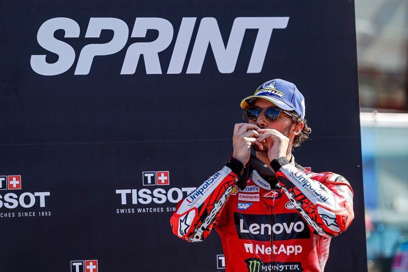 Meski Cedera, Bagnaia Puas dengan Hasil di MotoGP San Marino