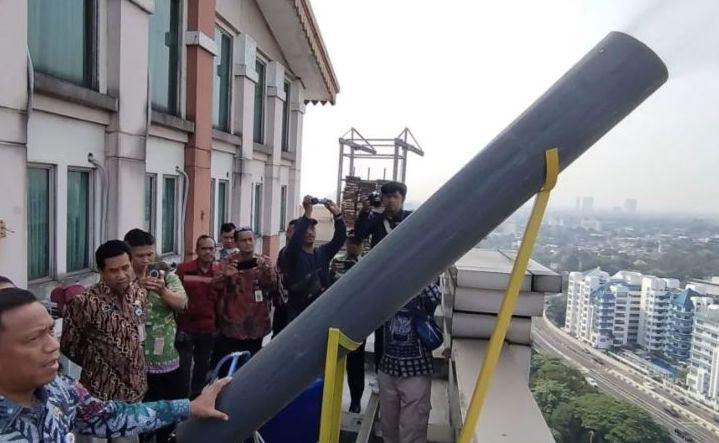 DLH DKI Sebut 700 Gedung Milik Swasta Siap Dipasang 'Water Mist'