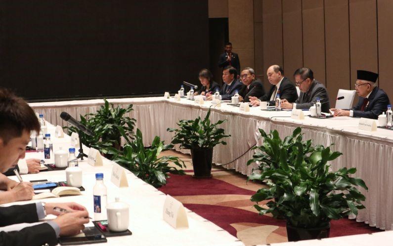 Wapres Ma’ruf Gelar Karpet Merah untuk 10 CEO China