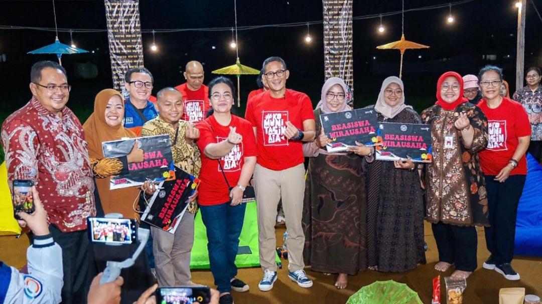 Menparekraf Ajak Komunitas di Sragen Perkuat Inovasi, Kolaborasi, dan Kreativitas