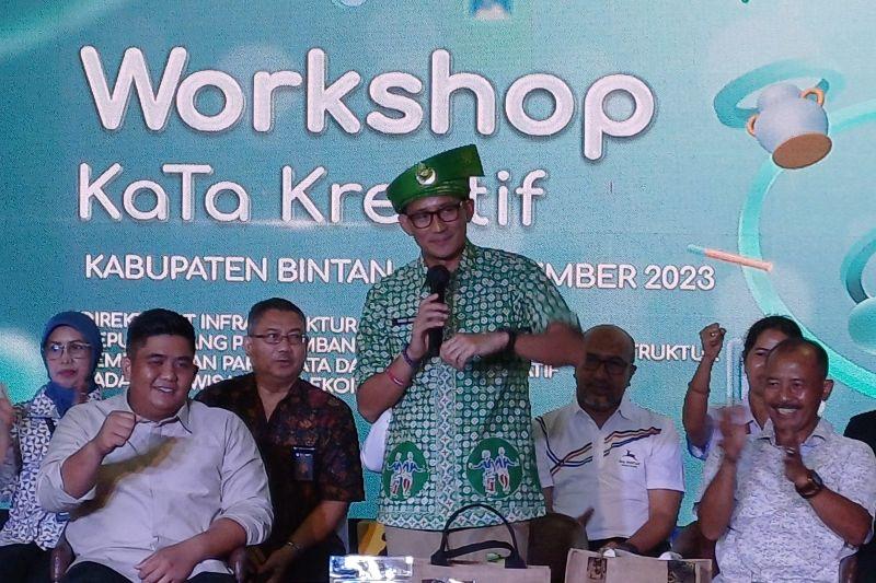 Menteri Sandi Harap Workshop Kata Kreatif di Bintan Ciptakan Lapangan Kerja
