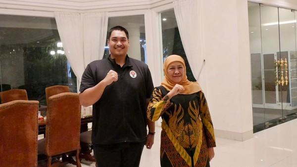 Menpora Ngobrol Bareng Khofifah soal Gelora Bung Tomo jadi Venue Opening Ceremony Piala Dunia U-17