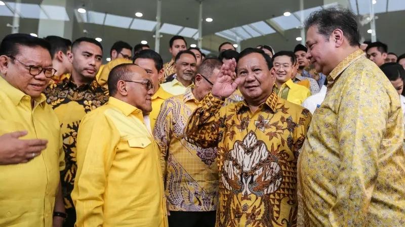 8 Sekjen Parpol Pendukung Prabowo 'Kopi Darat' di Mabes Golkar Malam Ini