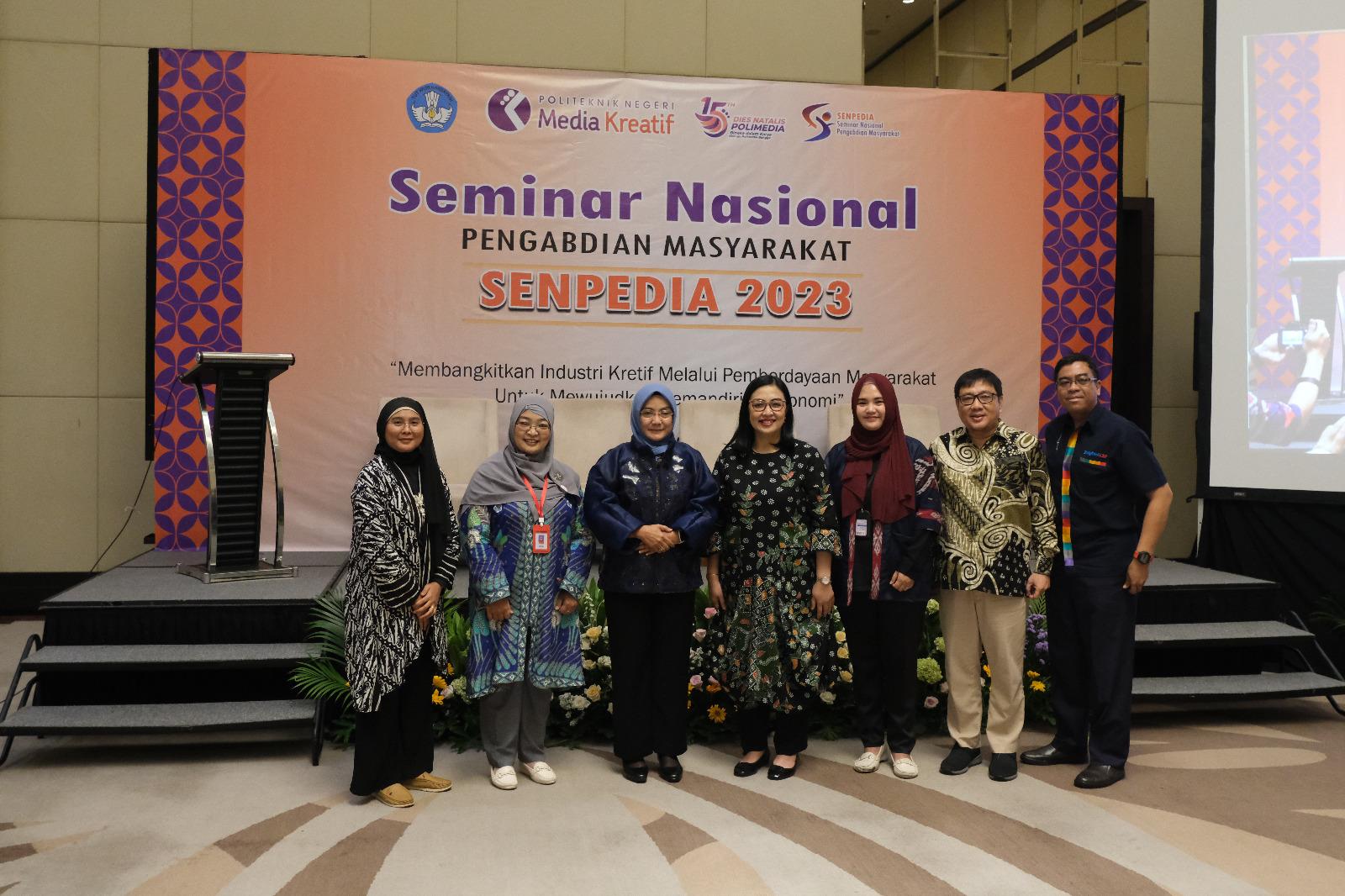 Tingkatkan Performa Perguruan Tinggi, Polimedia Gelar Seminar Nasional Pengabdian Masyarakat