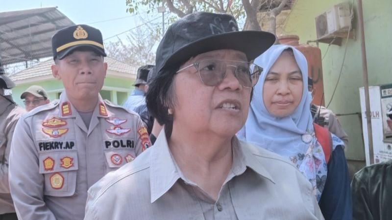 Menteri LHK Pantau TPA Kopi Luhur Cirebon Selidiki Penyebab Kebakaran