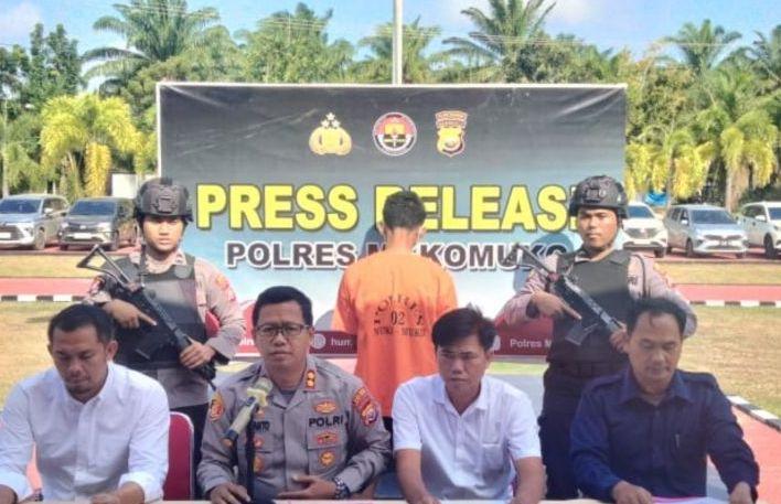 Pria di Mukomuko Gelapkan 40 Mobil Sewa Ditangkap Polisi