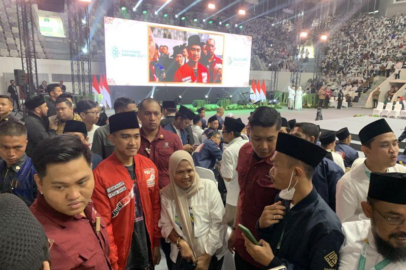 Dikawal Paspampres, Kaesang Hadiri Rapimnas Samawi di Istora Senayan