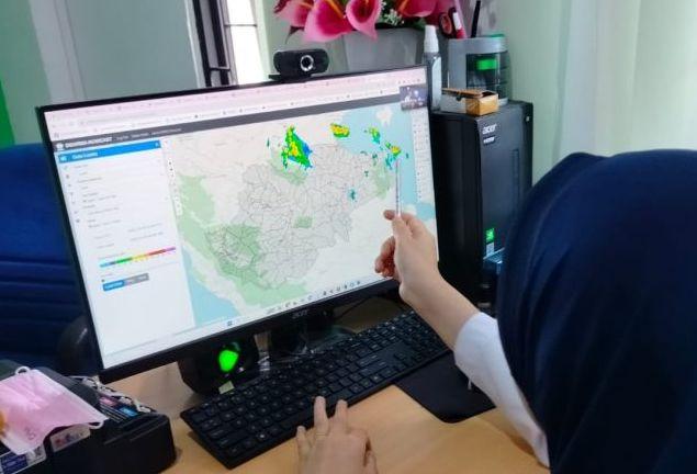 Guyuran Hujan Kurangi Kabut Asap Karhutla di Sejumlah Wilayah Jambi