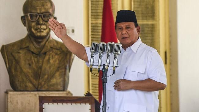 Prabowo Singgung Tradisi Politik Last Minute Jelang Pendaftaran Capres-Cawapres
