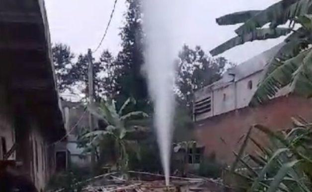 Semburan Gas di Bogor Akibat Warga Gali Sumur hingga 130 Meter