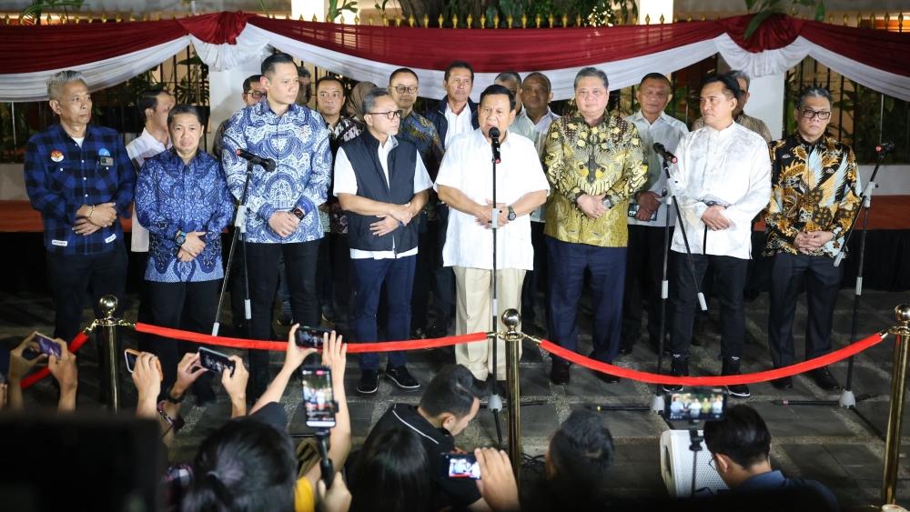 Bacawapres Pendamping Prabowo Subianto Mengerucut 4 Nama, Siapa Saja?