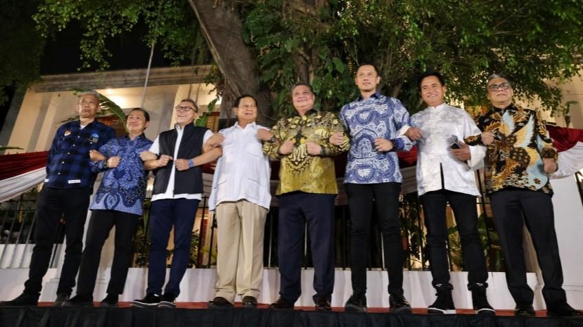Prabowo Jamin Koalisi Indonesia Maju Makin Solid