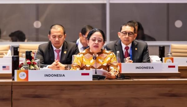 Hadiri Sidang P20, Puan Harap Parlemen Dukung Jaga Perdamaian Dunia