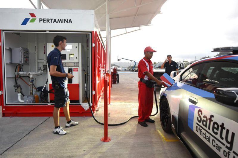 Jamin Ketersediaan Energi, Pertamina Bikin SPBU Modular di Sirkuit Mandalika