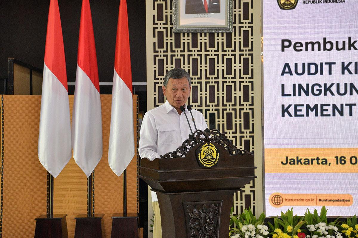 Lakukan Audit Kinerja, Menteri Arifin Harap Pengelolaan ESDM Akuntabel