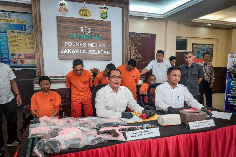 Polres Metro Jaksel Berhasil Menangkap Komplotan Perampok Spesialis Pembobol Brankas