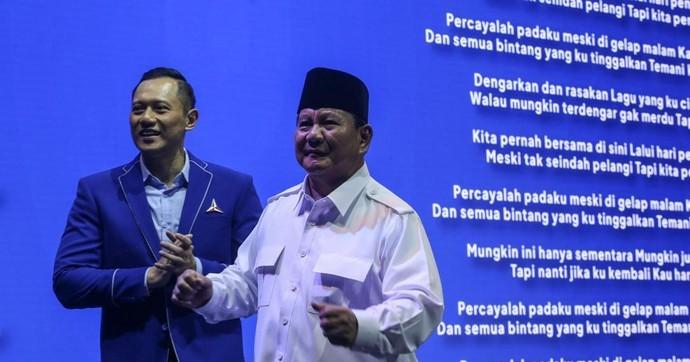 Prabowo Ultah, AHY Doakan Jadi Presiden 2024