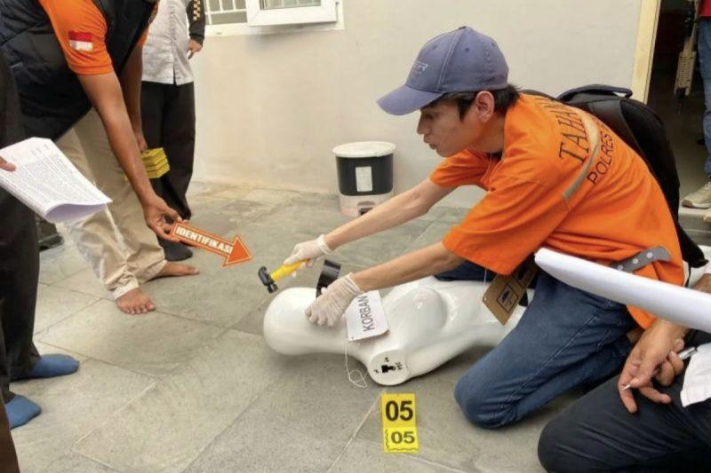 Gelar Rekonstruksi Pembunuhan ART di Rumah Mewah Bengkalis, 21 Adegan Diperagakan