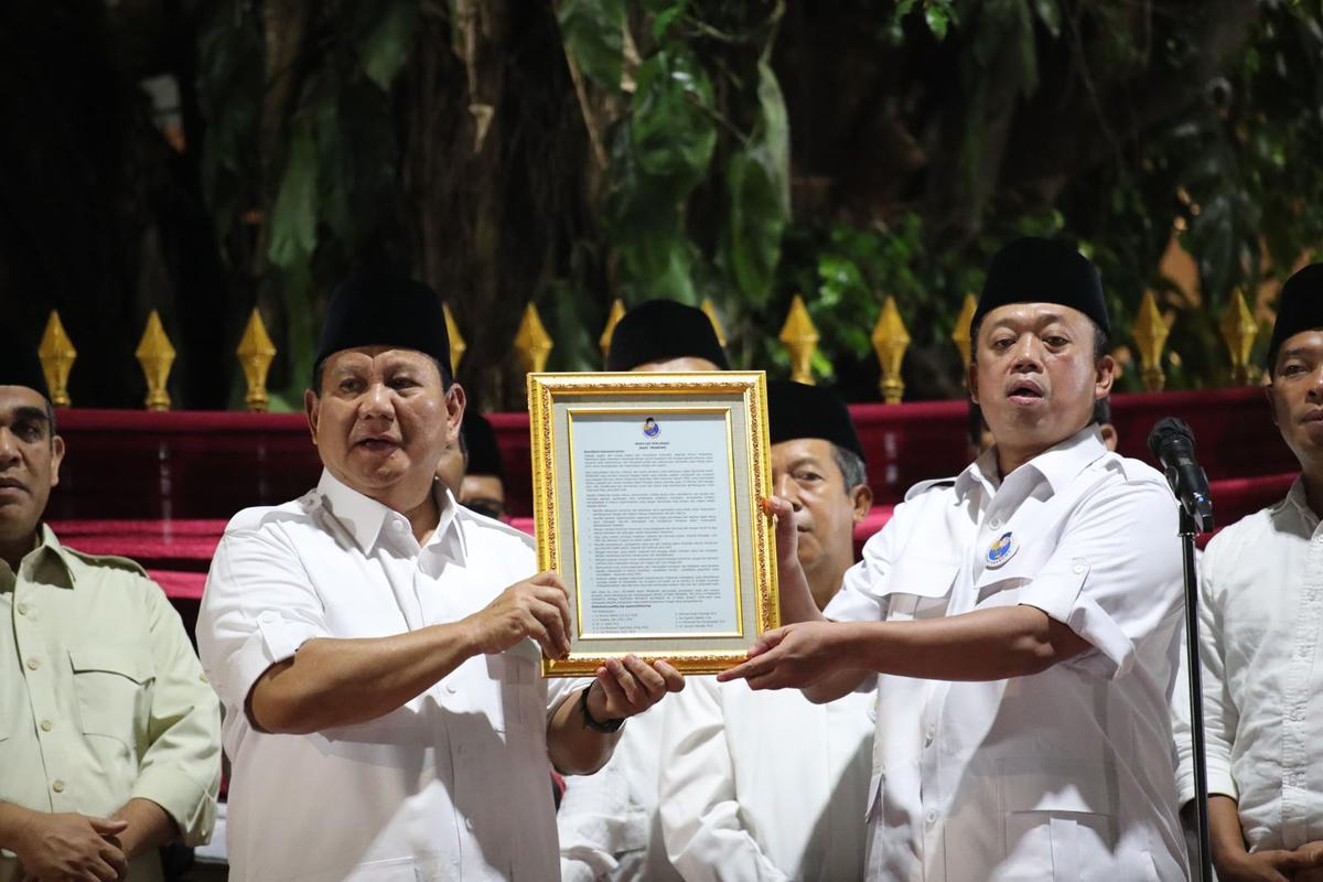 Ternyata, Prabowo Sudah Jadi Bagian dari GP Ansor Sejak 1995