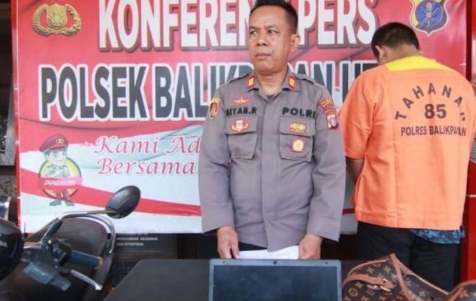 Kurang dari 24 Jam, Dua Perampok Alfamidi di Balikpapan Berhasil Diringkus