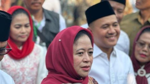 Puan Yakin Santri Ikut Jadi ‘Tonggak’ Jaga Persatuan di Tahun 2024 Politik saat Peringati Harsatnas 2023