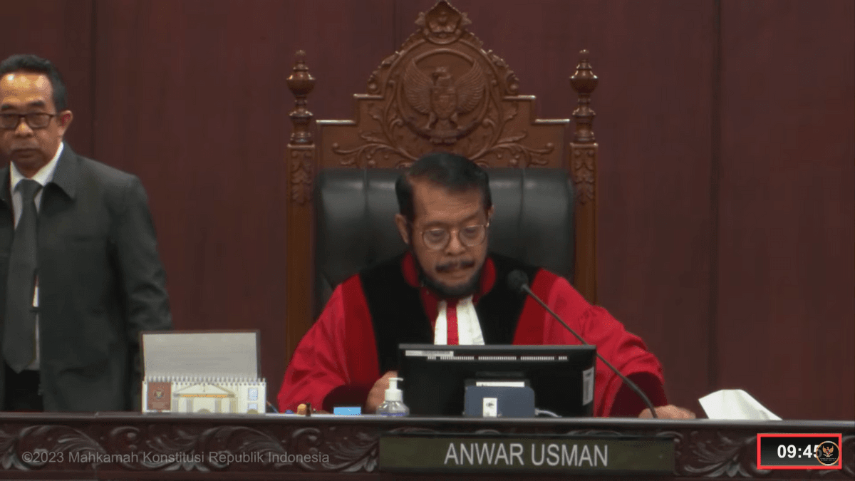 Sah! MK Tolak Seluruh Gugatan Batas Maksimal Umur Capres/Cawapres