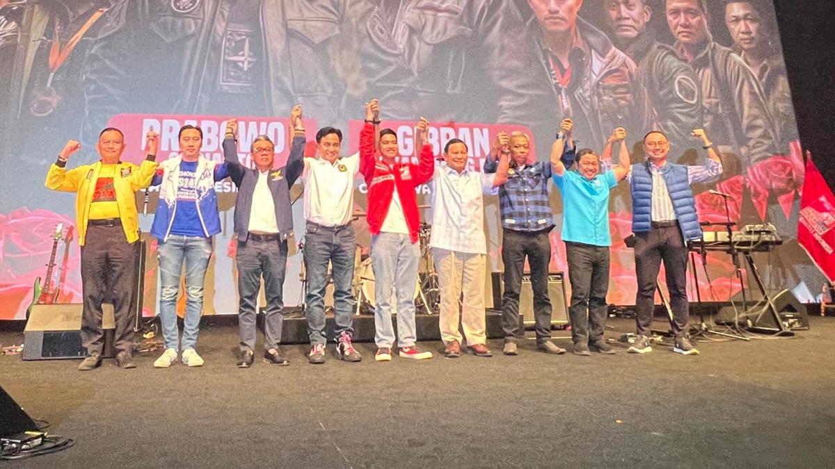 Prabowo Tanya soal Musik di Event Konser 'Ojo Rungkad' PSI
