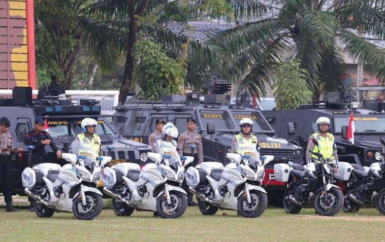 Ribuan TNI-Polri Amankan Kunjungan Ma’ruf Amin ke Balikpapan