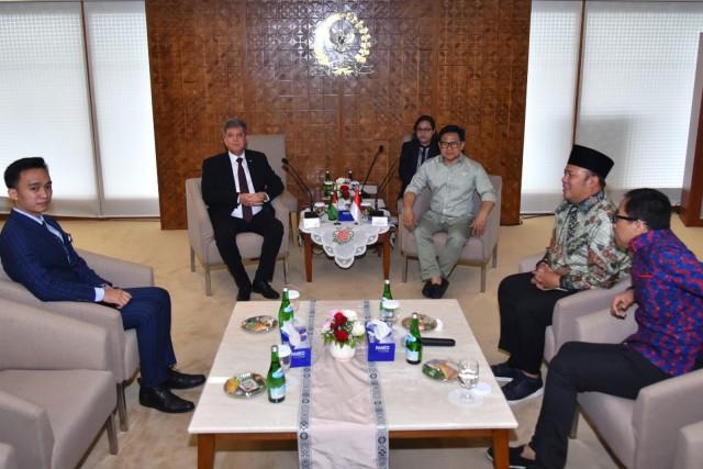 Temui Dubes, Cak Imin Pastikan Indonesia Dukung Kemerdekaan Palestina
