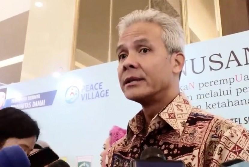Ganjar Bicara Hoax-Tarung Gagasan Pada Rival Capres Cawapres
