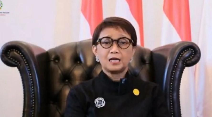 Menlu Retno Tegaskan Kekerasan di Gaza Bentuk Kejahatan Manusia