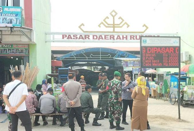 TNI-Polri Siap Amankan Kunker Jokowi di Pasar Rumbia