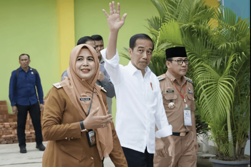 Datangi SMKN 3 Metro Lampung, Jokowi akan Dibuatkan Kemeja oleh Siswa