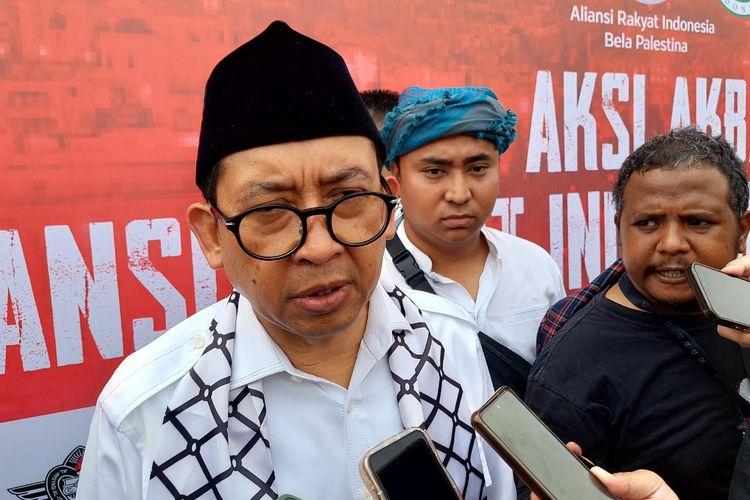 Meski Absen, Fadli Zon Tegaskan Prabowo Dukung Kemerdekaan Palestina