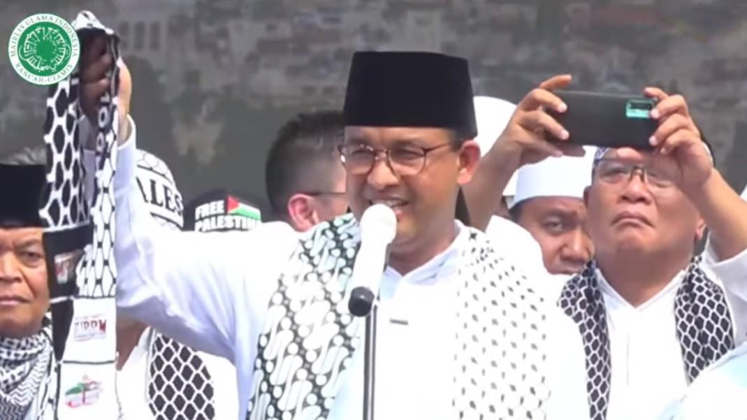 Anies: Biarkan Dunia Dengar, Indonesia Dukung Kemerdekaan Palestina!
