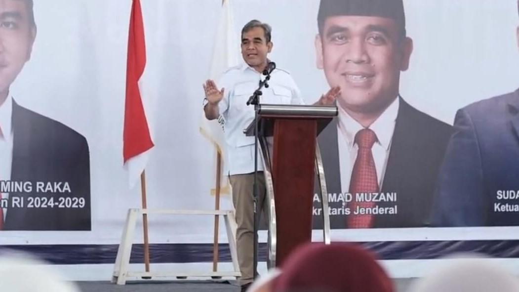 Ada Upaya Degradasi, Partai Gerindra Makin Semangat Menangkan Prabowo-Gibran di Pilpres 2024
