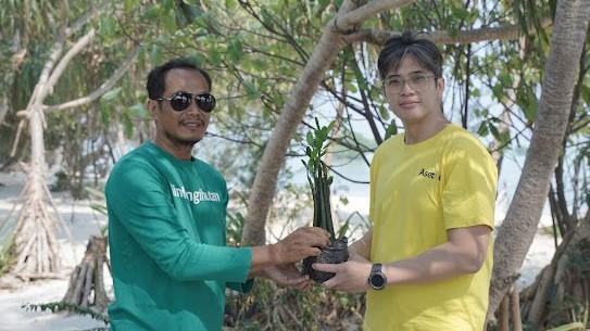 Rayakan HUT ke-6, AsetKu Lakukan Aksi Nyata Tanam 1.000 Mangrove