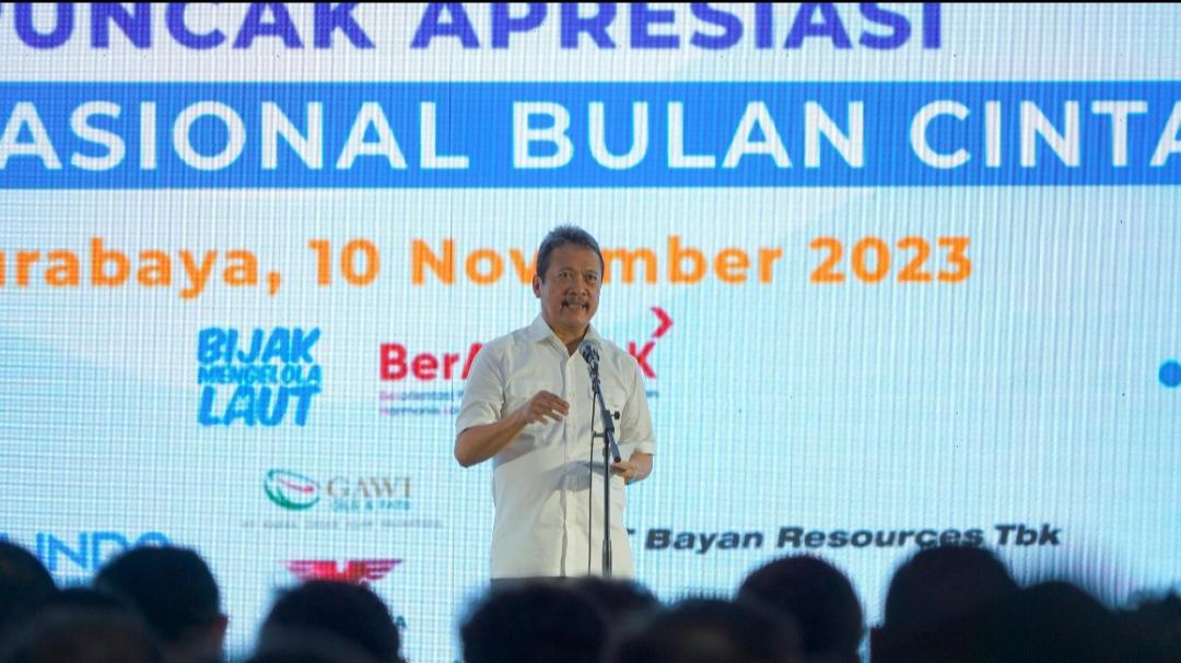 Menteri Trenggono Apresiasi Nelayan Peduli Sampah Plastik di Hari Pahlawan