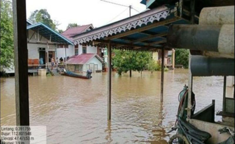 Banjir Kabupaten Kapuas Hulu Kalbar Berdampak pada 1.120 Jiwa