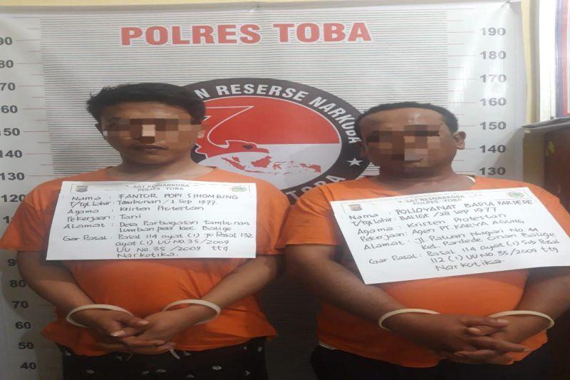 2 Pemilik Sabu di Loket Bus Toba Ditangkap Polisi