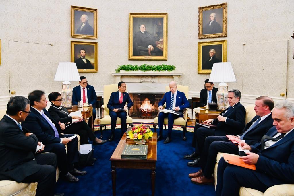 Jokowi Minta Biden Desak Israel Hentikan Kekejaman di Gaza